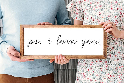 PS. I Love You SVG SVG So Fontsy Design Shop 