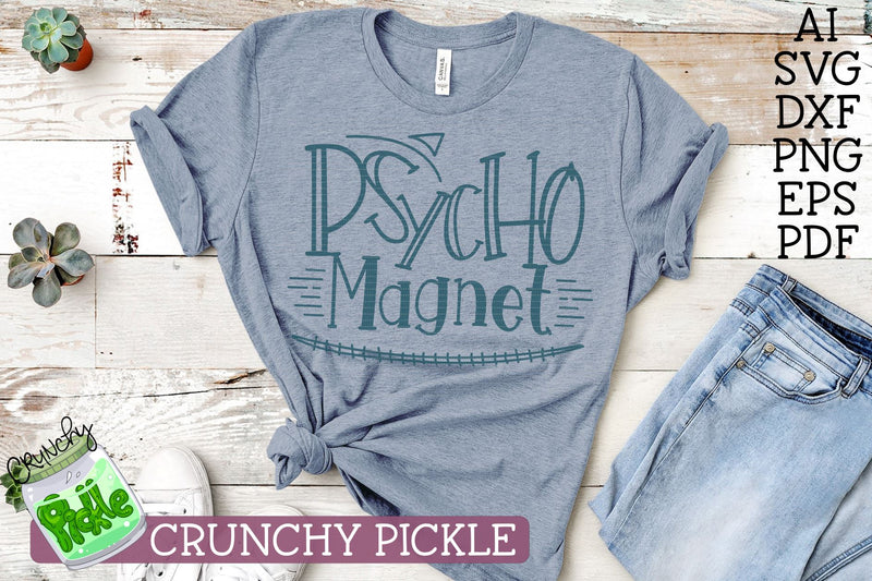 Psycho SVG File So Fontsy