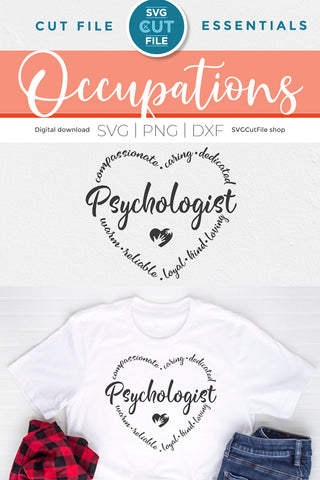 Psychologist svg for Cricut or Silhouette SVG SVG Cut File 