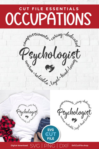 Psychologist svg for Cricut or Silhouette SVG SVG Cut File 