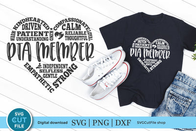 PTA svg, a Parent Teacher appreciation svg SVG SVG Cut File 
