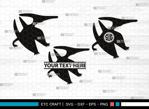 Pteranodon Monogram, Pteranodon Silhouette, Pteranodon SVG, Pteranodon, Dinosaur Svg, Dino Svg, Flying Pteranodon Svg, SB00307 SVG ETC Craft 