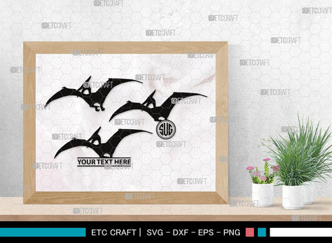 Pteranodon Monogram, Pteranodon Silhouette, Pteranodon SVG, Pteranodon, Dinosaur Svg, Dino Svg, Flying Pteranodon Svg, SB00307 SVG ETC Craft 