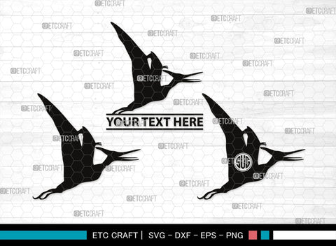 Pteranodon Monogram, Pteranodon Silhouette, Pteranodon SVG, Pteranodon, Dinosaur Svg, Dino Svg, Flying Pteranodon Svg, SB00307 SVG ETC Craft 