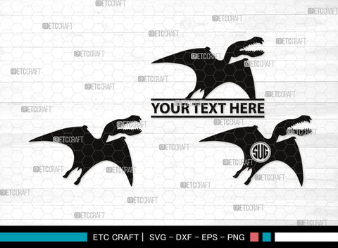 Pteranodon Monogram, Pteranodon Silhouette, Pteranodon SVG, Pteranodon, Dinosaur Svg, Dino Svg, Flying Pteranodon Svg, SB00307 SVG ETC Craft 