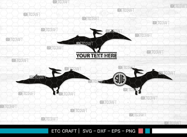 Pteranodon Monogram, Pteranodon Silhouette, Pteranodon SVG, Pteranodon, Dinosaur Svg, Dino Svg, Flying Pteranodon Svg, SB00307 SVG ETC Craft 