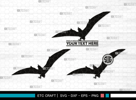 Pteranodon Monogram, Pteranodon Silhouette, Pteranodon SVG, Pteranodon, Dinosaur Svg, Dino Svg, Flying Pteranodon Svg, SB00307 SVG ETC Craft 