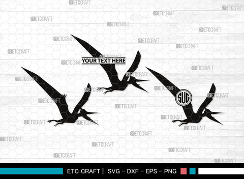 Pteranodon Monogram, Pteranodon Silhouette, Pteranodon SVG, Pteranodon, Dinosaur Svg, Dino Svg, Flying Pteranodon Svg, SB00307 SVG ETC Craft 