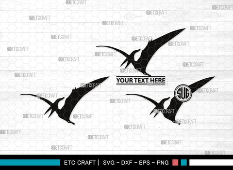 Pteranodon Monogram, Pteranodon Silhouette, Pteranodon SVG, Pteranodon, Dinosaur Svg, Dino Svg, Flying Pteranodon Svg, SB00307 SVG ETC Craft 