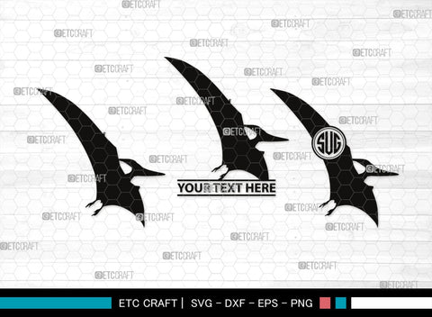 Pteranodon Monogram, Pteranodon Silhouette, Pteranodon SVG, Pteranodon, Dinosaur Svg, Dino Svg, Flying Pteranodon Svg, SB00307 SVG ETC Craft 