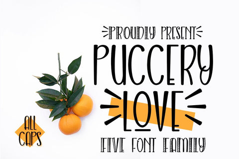 Puccery love Font JH-CreativeFont 