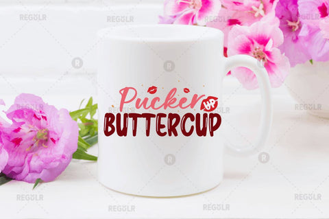 Pucker up buttercup SVG SVG Regulrcrative 