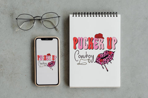 Pucker Up Cowboy Sublimation Sublimation Jagonath Roy 