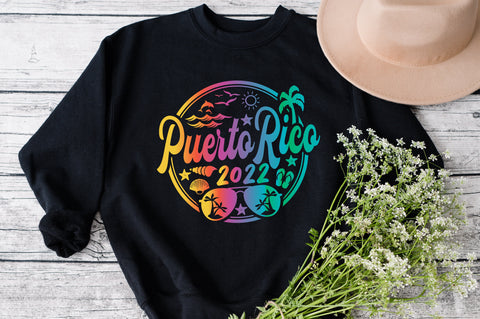 Puerto Rico svg, Summer Beach Vacation svg, Spring Break svg, eps, vector, cut file, instant download SVG Fauz 