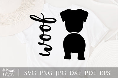 Pug Dog Svg, Dachshund Dog Butt Hook Svg File, Pet Svg, Dog Butt Leash Holder SVG, Dog butt PNG, Woof svg, Digital Cut File, CNC file SVG Fauz 