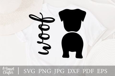 Pug Dog Svg, Dachshund Dog Butt Hook Svg File, Pet Svg, Dog Butt Leash Holder SVG, Dog butt PNG, Woof svg, Digital Cut File, CNC file SVG Fauz 