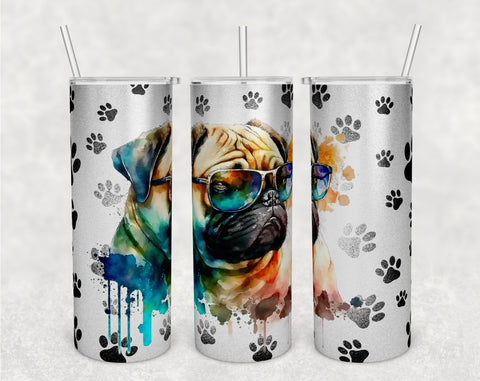 20+ Blue Dog Tumbler Wrap Bundle, 20Oz Cup Designs, Instant download