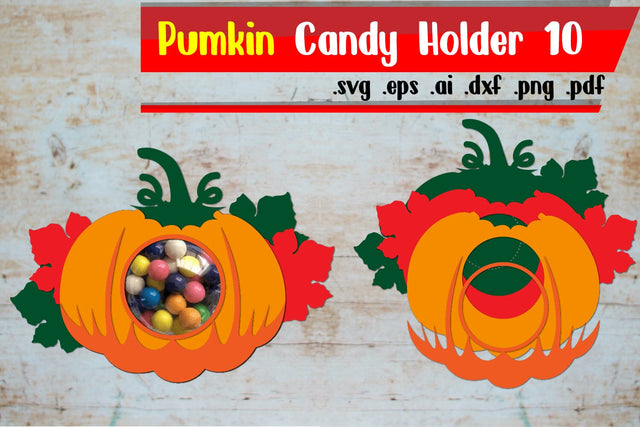 Pumkin Candy Holder/Candy Dome 10 3D Paper zafrans studio 