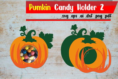 Pumkin Candy Holder/Candy Dome 2 3D Paper zafrans studio 