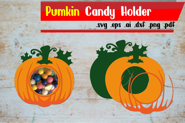 Pumkin Candy Holder/Candy Dome 3D Paper zafrans studio 