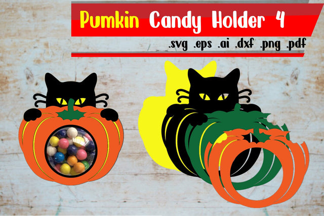 Pumkin Candy Holder/Candy Dome 4 3D Paper zafrans studio 