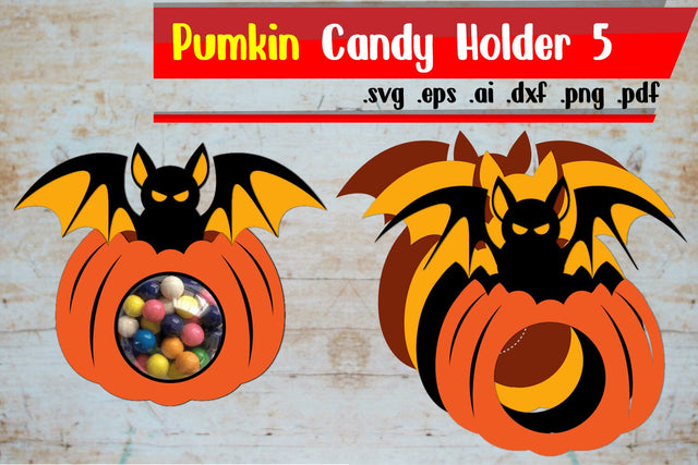 Pumkin Candy Holder/Candy Dome 5 3D Paper zafrans studio 