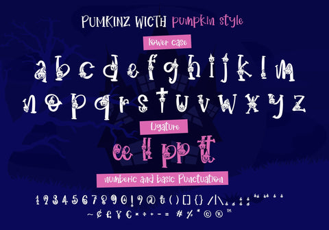 PumKinz Witch Font BB Digital Arts 