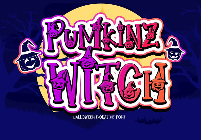 PumKinz Witch Font BB Digital Arts 