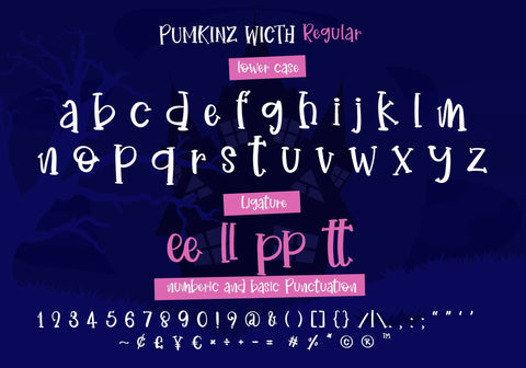 PumKinz Witch Font BB Digital Arts 
