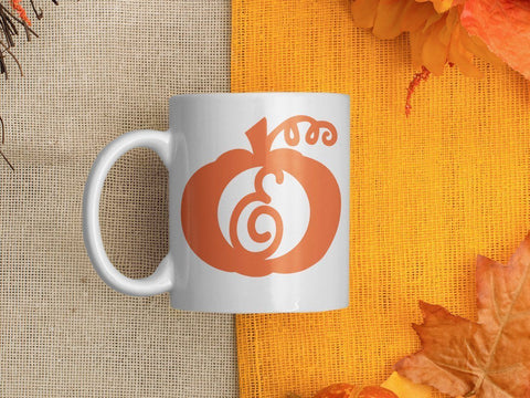 Pumpkin Alphabet Monogram Set SVG Designs SVG So Fontsy Design Shop 