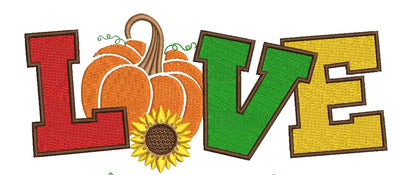 Pumpkin and sunflower Machine Embroidery Design Embroidery/Applique DESIGNS ArtEMByNatalia 