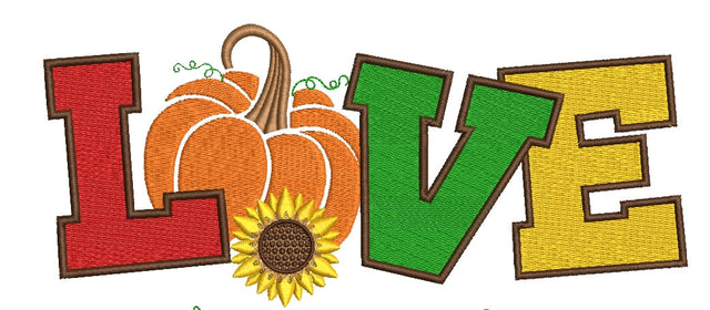 Pumpkin and sunflower Machine Embroidery Design Embroidery/Applique DESIGNS ArtEMByNatalia 