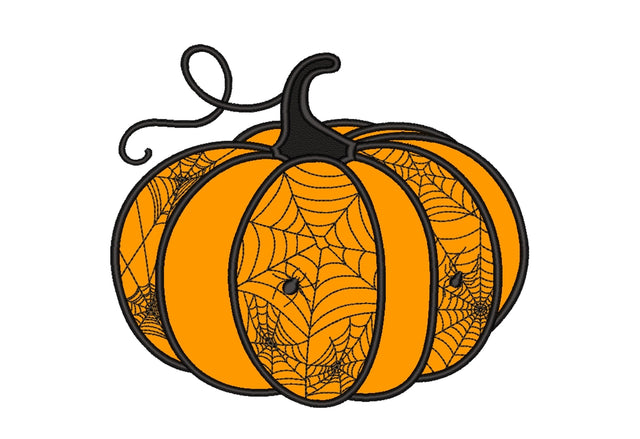 Pumpkin Applique Embroidery Design, Halloween Embroidery File, 4 sizes, Instant Download Embroidery/Applique DESIGNS Nino Nadaraia 