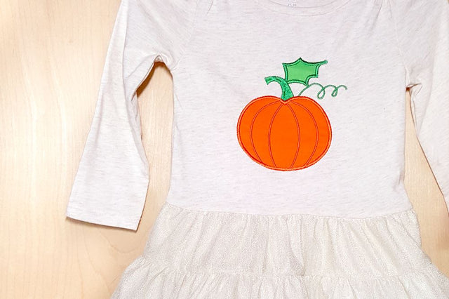 Pumpkin Applique Embroidery Embroidery/Applique Designed by Geeks 