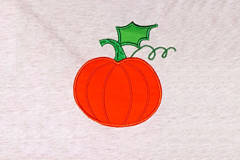 Pumpkin Applique Embroidery Embroidery/Applique Designed by Geeks 