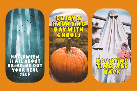 Pumpkin Bites – A Playful and Whimsical Display Font Font Four Lines Std. 