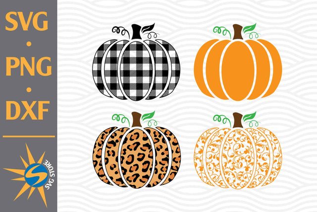 Pumpkin Bundle SVG, PNG, DXF Digital Files Include SVG SVGStoreShop 