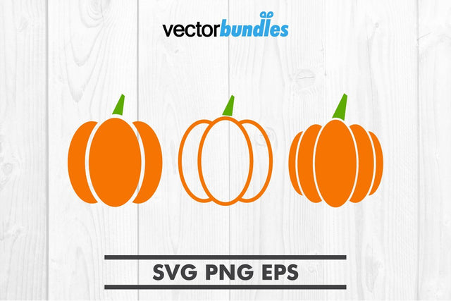 Pumpkin clip art svg SVG vectorbundles 