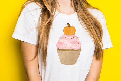 Pumpkin Cupcakes Sublimation, Thanksgiving Sublimation, Fall Autumn Clipart Sublimation dapiyupi store 