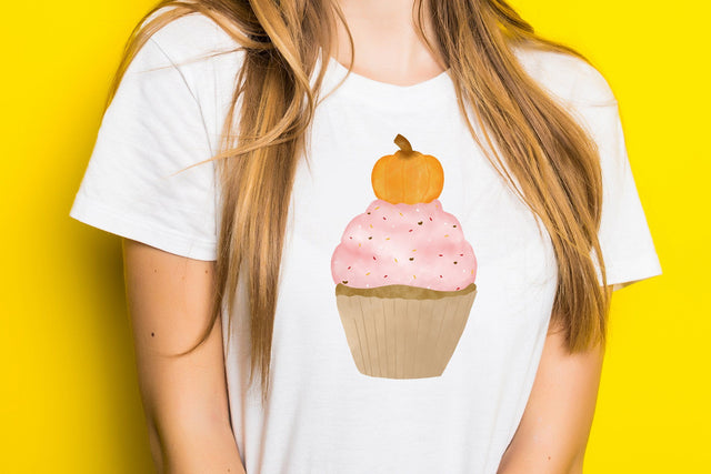 Pumpkin Cupcakes Sublimation, Thanksgiving Sublimation, Fall Autumn Clipart Sublimation dapiyupi store 