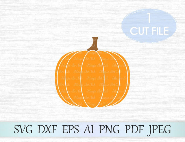 Pumpkin cut file SVG MagicArtLab 