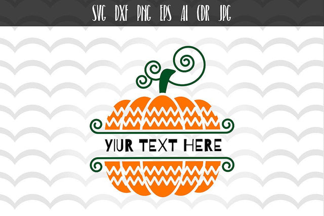 Pumpkin Cut File SVG VectorSVGdesign 