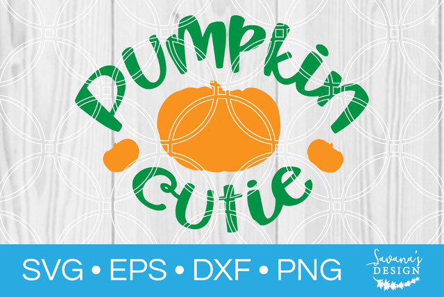 Pumpkin Cutie SVG SavanasDesign 
