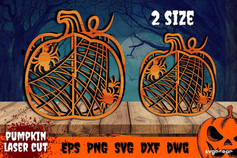 Pumpkin Decoration | Svg Bundle | 3D Pumpkin SVG SvgOcean 