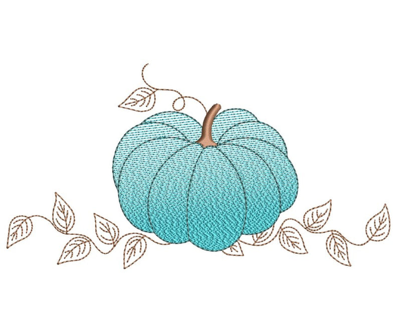 Pumpkin Embroidery Design, 4 sizes, Instant Download Embroidery/Applique DESIGNS Nino Nadaraia 