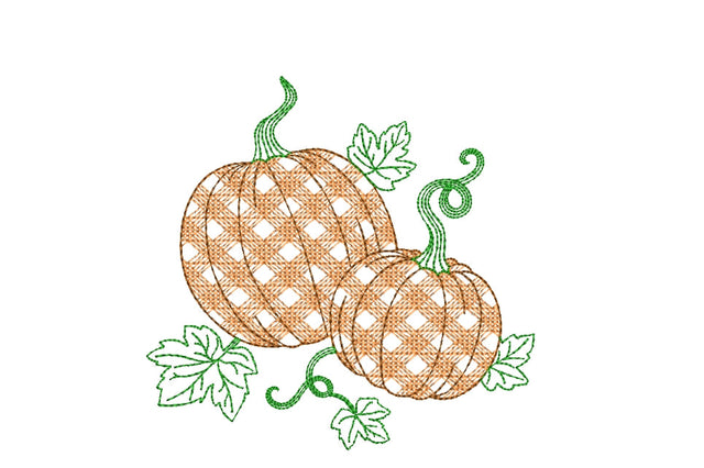 Pumpkin embroidery design, Autumn embroidery, thanksgiving day embroidery design, 4 sizes, instant download. Embroidery/Applique DESIGNS ArtEMByNatalia 