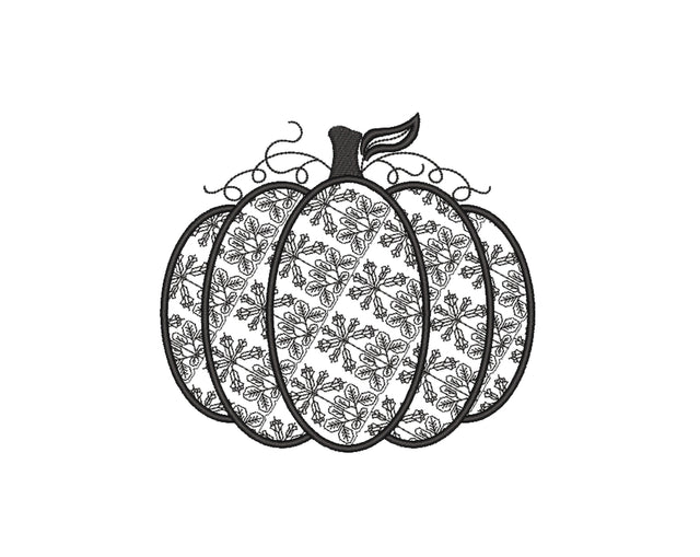 Pumpkin Embroidery Design Embroidery/Applique DESIGNS Nino Nadaraia 