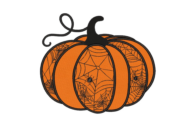 Pumpkin Embroidery Design, Halloween Embroidery File, 4 sizes, Instant Download Embroidery/Applique DESIGNS Nino Nadaraia 