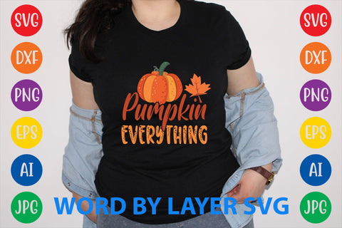 Pumpkin Everything, Autumn SVG Design SVG Rafiqul20606 