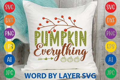 Pumpkin Everything, Autumn SVG Design SVG Rafiqul20606 